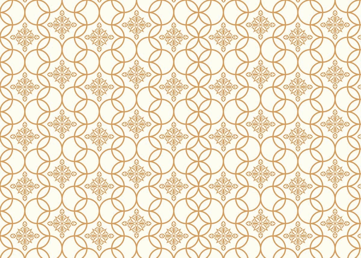 Marquess, Regal Golden Motif Wallpaper pattern detail