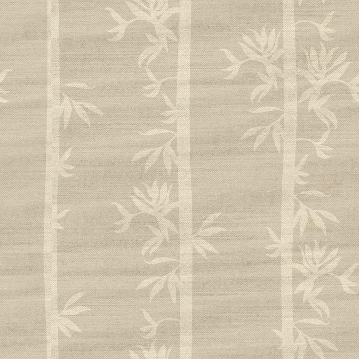 Whispering Bamboo, Taupe Serenity Wallpaper pattern detail